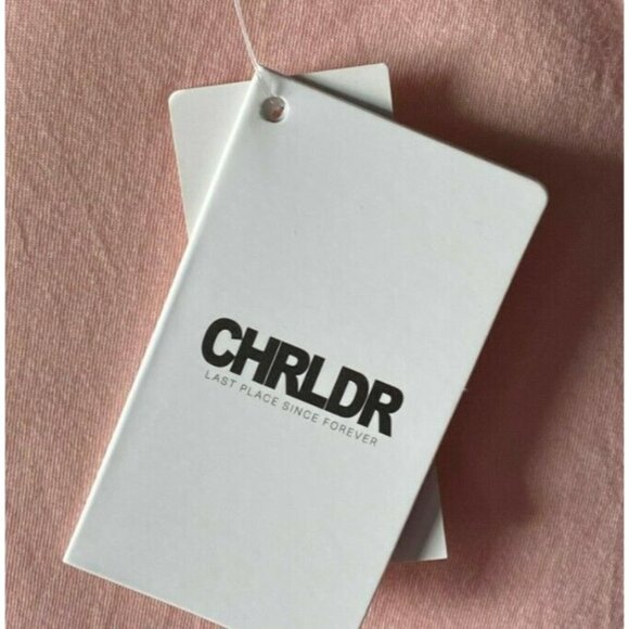 CHRLDR Womens Light Weight 'Rose` Made Me Do It'  Graphic Tank Top-Pink-XS-NWT - Picture 4 of 5